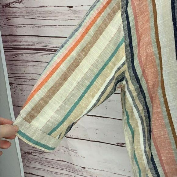 Unique Spectrum Striped‎ Button Down Size XL Shirt - Picture 4 of 9